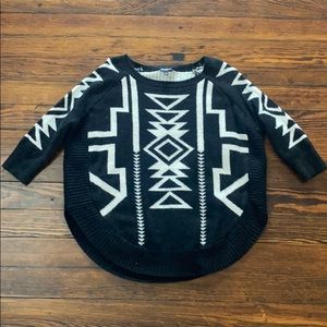 Express Geometric Sweater